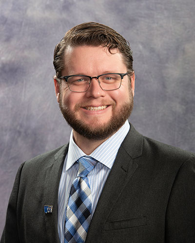 Portrait photograph of Senator Daniel Emrich