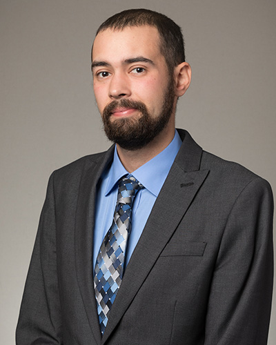 Portrait photograph of Representative Caleb Hinkle