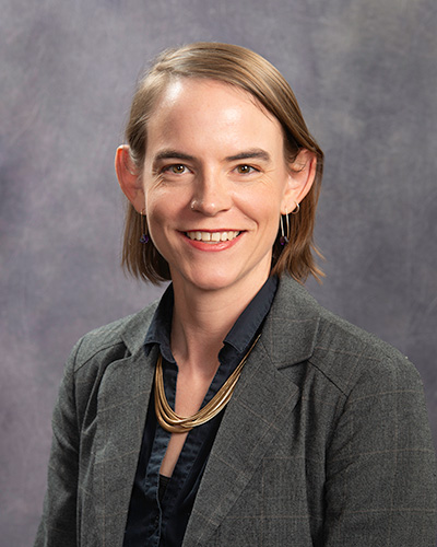 Portrait photograph of Senator Emma Kerr-Carpenter