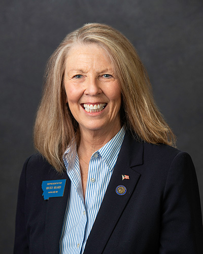 Portrait photograph of Senator Becky Beard